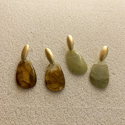 Resin Acrylic Earrings