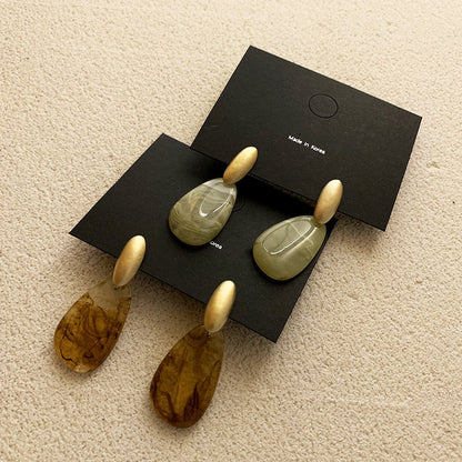 Resin Acrylic Earrings