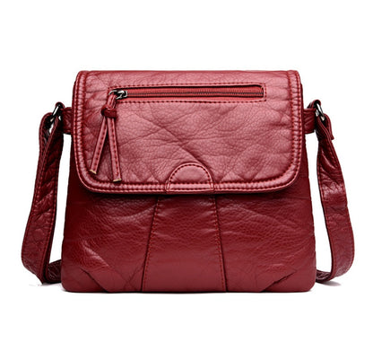Crossbody Soft PU Leather Shoulder Bag