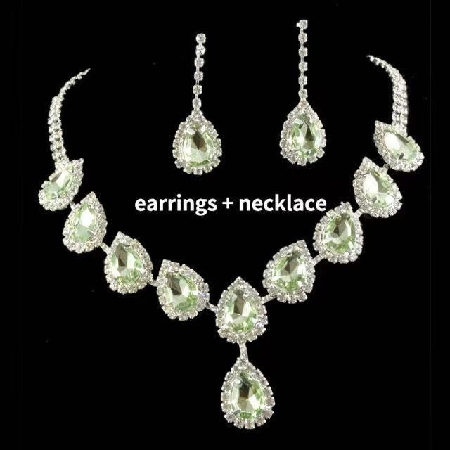 Blue Zirconia Necklace