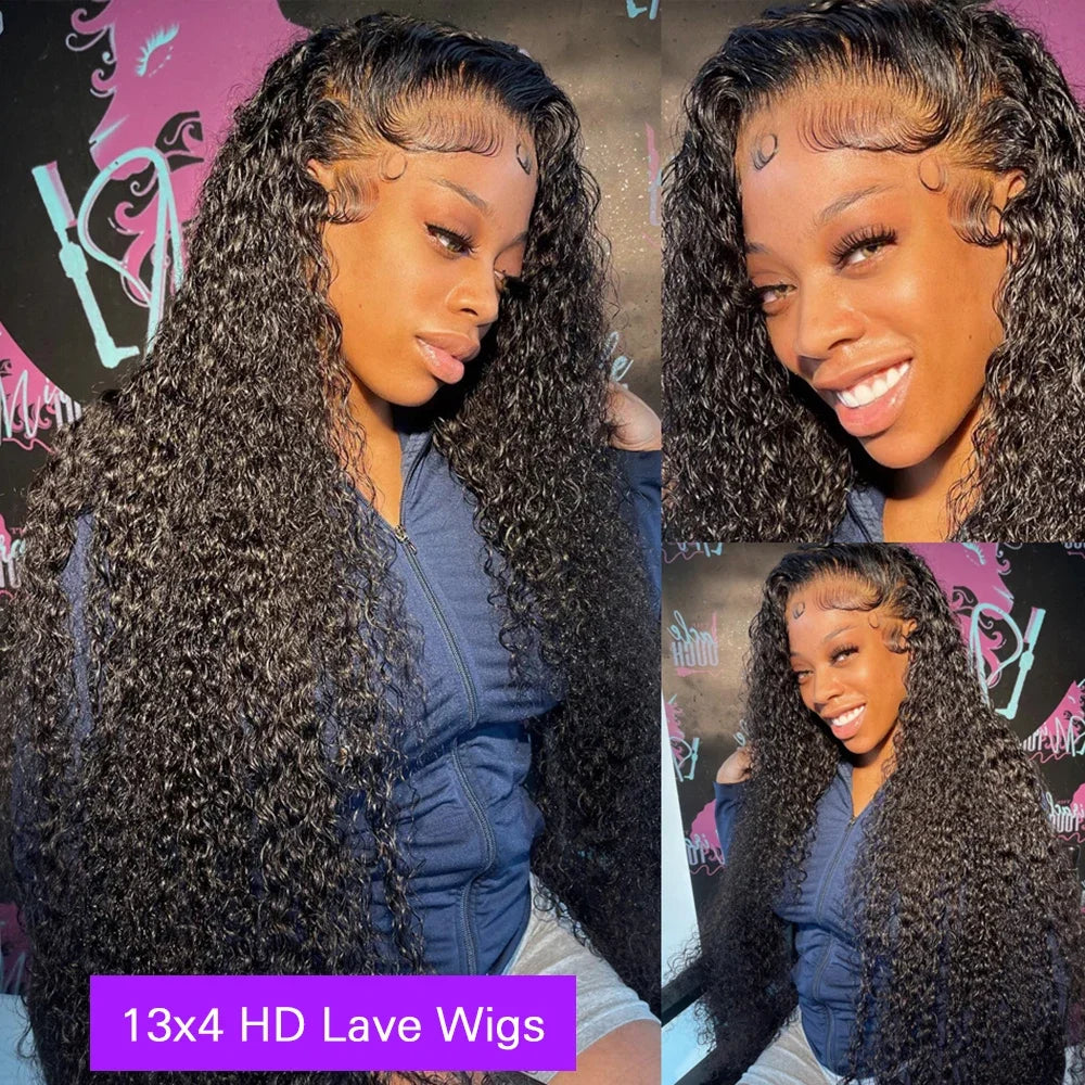 Deep Wave Frontal Hd Lace Wig
