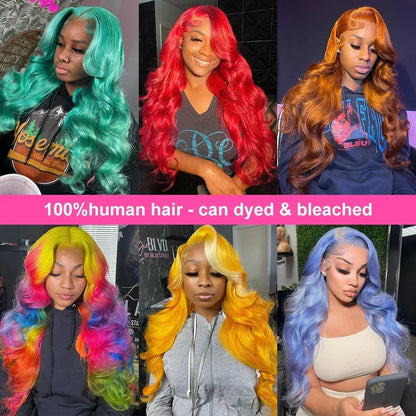 Transparent Lace Brazilian Human Hair Wigs